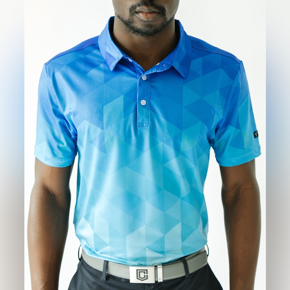 Yatta Baby Fade Golf Polo men’s size L